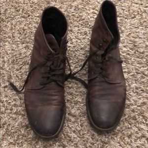 To Boot New York Leather Boots Size 9 Men’s